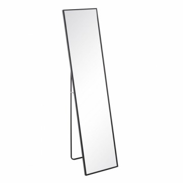 Mirror Black Aluminium Crystal 35 x 2,5 x 151 cm