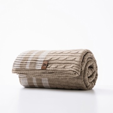 Blanket Scalpers SC-0040 Brown Beige 140 x 190 cm