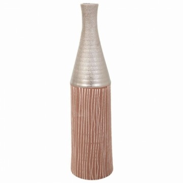 Vase Alexandra House Living Silver Ceramic 13 x 53 x 13 cm