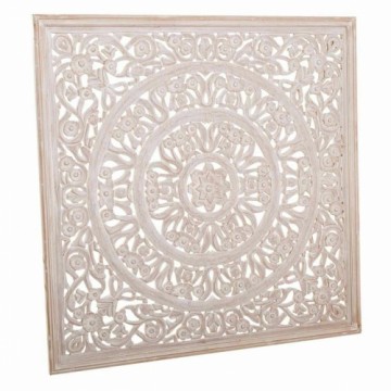 Wall Decoration Alexandra House Living White MDF Wood 4 x 120 x 120 cm