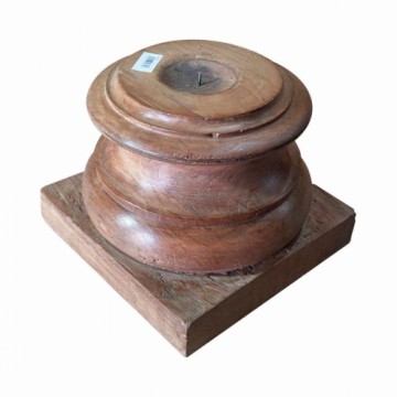 Candle Holder Alexandra House Living Brown Acacia Mango wood 25 x 21 x 25 cm