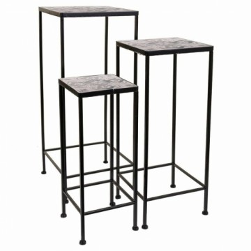 Flower Pot Stand Alexandra House Living Black Iron 30 x 68 x 30 cm