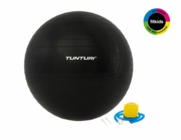 Tunturi Gymball with pump 75cm, Black