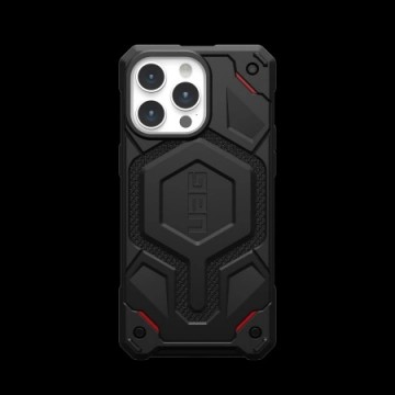 UAG Monarch Pro - protective case for iPhone 15 Pro Max, compatible with MagSafe (kevlar black)