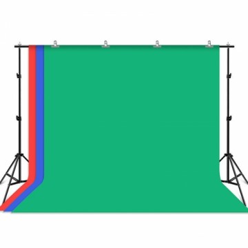 Puluz Photo studio background support 2x3m + Backdrops 3 pcs PKT5205