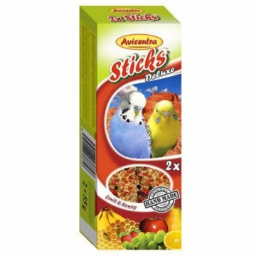 Avicentra Sticks fruit for budgerigar, 2 x 60 g