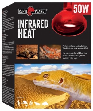 Spuldze terārija lampai : Repti Planet Bulb Infrared HEAT 50W