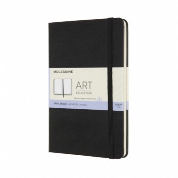 Sketchbook, Moleskine, Art Collection, Hard Cover, White, 11.5x18cm