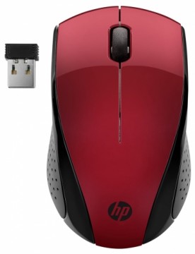 Hewlett-packard HP Wireless Mouse 220 (Sunset Red)