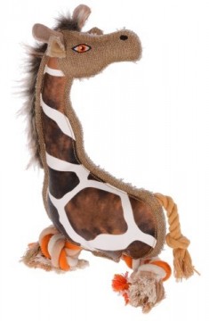 KERBL Giraffe Gina - Dog toy - 29cm