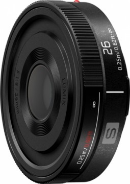 Panasonic Lumix S 26mm f/8 Pancake (MF) lens