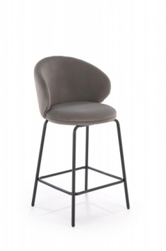 Halmar H121 bar stool, grey