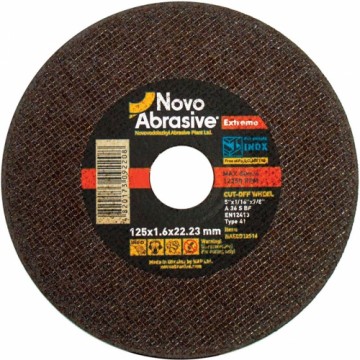 Griezējdisks 41 125x1.6x22.23mm Extreme NOVOABRASIVE