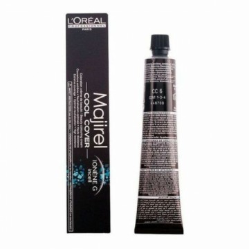 Permanent Dye  Majirel Cool Cover L'Oreal Professionnel Paris Majirel Cool-Cover Nº 6 (50 ml)