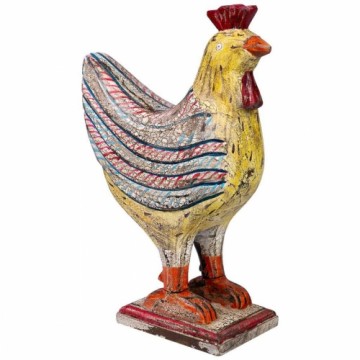 Decorative Figure Alexandra House Living Mango wood Rooster 15 x 41 x 31 cm