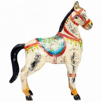 Decorative Figure Alexandra House Living Mango wood Horse 9 x 34 x 31 cm