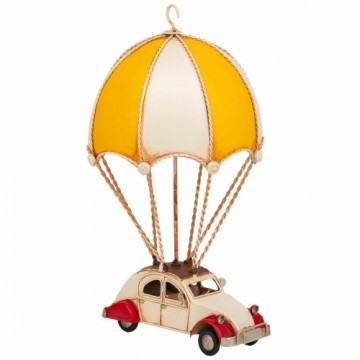 Decorative Figure Alexandra House Living Yellow Iron ABS Balloon Car Parachute 17 x 31 x 18 cm