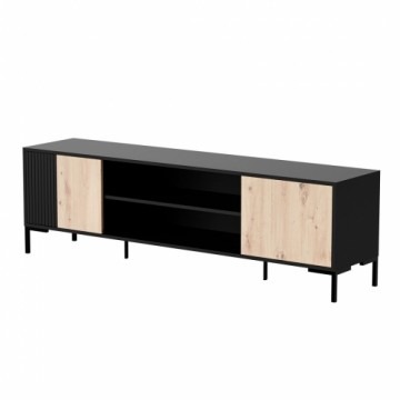 Cama Meble Cama RTV cabinet MERCI RTV cabinet 180 x 40 x 53.5 cm black/oak artisan