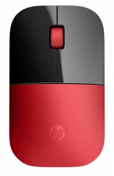 Hewlett-packard HP Z3700 Red Wireless Mouse