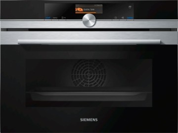 Siemens iQ700 CS636GBS2 oven 47 L A+ Black, Stainless steel