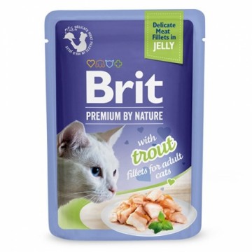 BRIT Premium Trout Fillets in Jelly - wet cat food - 85g