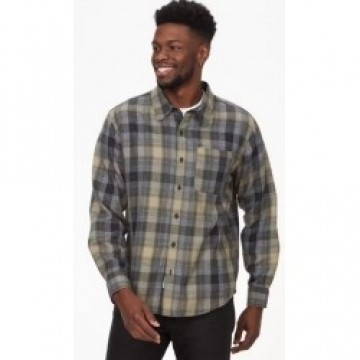 Marmot Krekls FAIRFAX Novelty Lightweight Flanel LS XXL Black