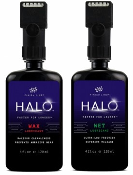 Chain lube Finish Line HALO Wax+Wet Combo 120ml + Smart Luber (5+5pcs.)