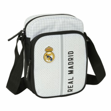 Plecu Soma Real Madrid C.F. Balts Pelēks 16 x 22 x 6 cm