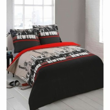 Duvet cover set Vision NEW YORK Red