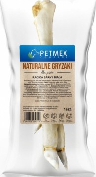 PETMEX Roe deer's hoof white - dog treat - 300g