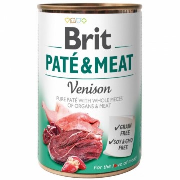 BRIT Paté & Meat with venison - 400g