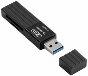 XO memory card reader DK05B 2in1 USB 3.0, black