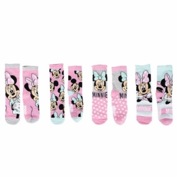 Zeķes Minnie Mouse 4 pāri