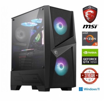 Mdata Gaming Ryzen 5 5600G 32GB 256GB SSD NVME 2TB HDD GTX 1650 Windows 11