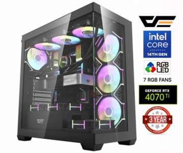 Mdata Gaming Core i7-14700F 64GB 1TB SSD RTX 4070 Ti 12GB NoOs