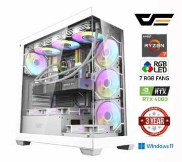 Mdata Gaming Ryzen 7 7800X3D 16GB 1TB SSD 1TB HDD RTX 4060 Windows 11