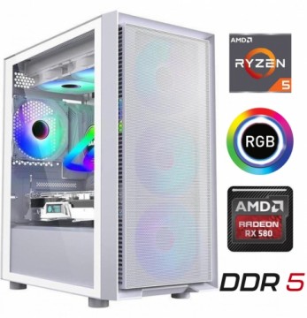 Mdata Gaming Ryzen 5 8500G 32GB 1TB SSD NVME 2TB HDD RX 580 8GB NoOS