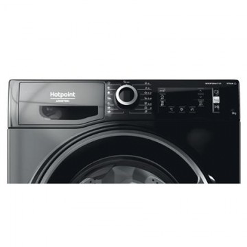 Hotpoint-ariston Hotpoint Washing Machine | NLCD 948 BS A EU | Energy efficiency class A | Front loading | Washing capacity 9 kg | 1351 RPM | Depth 61 cm | Width 60 cm | LCD | Steam function | Black