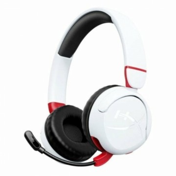 Игровые наушники с микрофоном Hyperx Cloud Mini Белый Детский