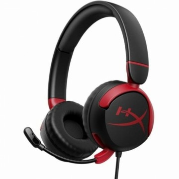 Austiņas ar Mikrofonu Spēlēm Hyperx Cloud Mini Melns Bērnu