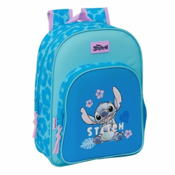 School Bag Lilo & Stitch Hawaii Blue 26 x 34 x 11 cm