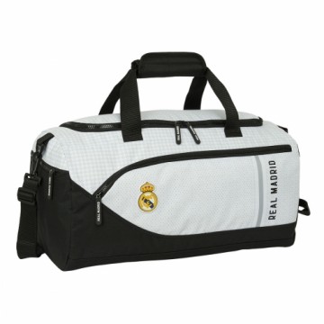 Sports bag Real Madrid C.F. 24/25 White Grey 50 x 25 x 25 cm