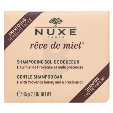 Nuxe Rêve De Miel Gentle Shampoo Bar ciets šampūns ar barojošu iedarbību 65 g