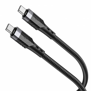 OEM Borofone Cable BU35 Influence - Type C to Type C - 60W 3A 1,2 metres black