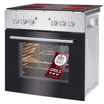 Built in set oven + ceramic hob Bomann EHBC7935IX