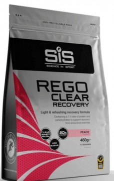 Uztura bagātinātājs pulveris SiS Rego Clear Recovery Peach 460g