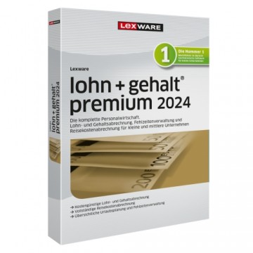 Lexware lohn+gehalt premium 2024 - Abo [Download]