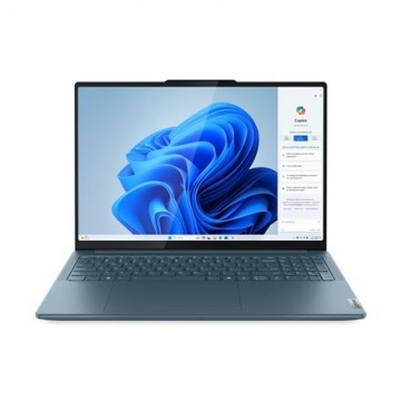 Lenovo Yoga Pro 9 16IMH9 | Tidal Teal | 16 " | 3.2K | 3200 x 2000 pixels | Anti-glare | Intel Core U9 | 185H | 64 GB | Soldered LPDDR5x | SSD 1000 GB | NVIDIA GeForce RTX 4070 | GDDR6 | 8 GB | Windows 11 Pro | 802.11ax | Bluetooth version 5.3 | Keyboard l