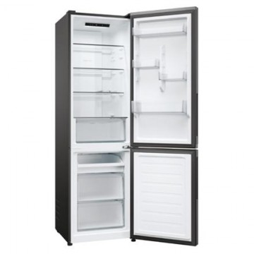 Candy Refrigerator | CNCQ2T518EB | Energy efficiency class E | Free standing | Combi | Height 182.5 cm | No Frost system | Fridge net capacity 197 L | Freezer net capacity 82 L | 38 dB | Black