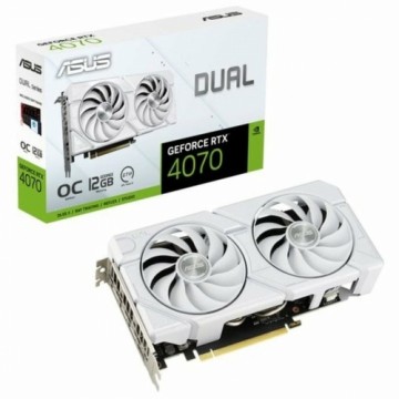 Grafikas Karte Asus White OC Edition GEFORCE RTX 4070 12 GB GDDR6